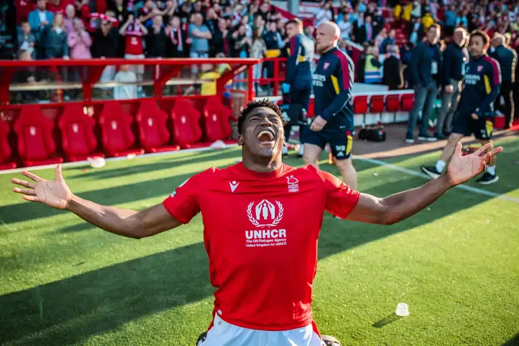 Taiwo Awoniyi's goal in 1-0 win over Arsenal seals third-straight EPL title for City