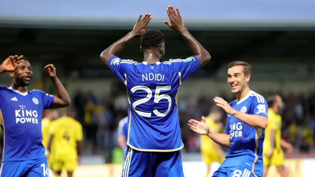 Iheanacho, Ndidi score for Leicester