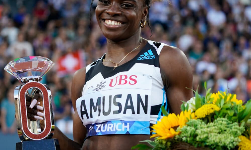 CamachoQuinn beats Tobi Amusan at Lausanne Diamond League Bold Sports