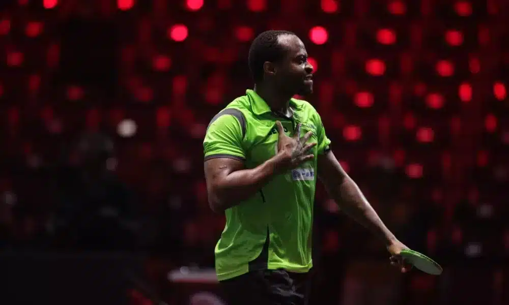 Quadri Aruna Secures First-ever Win Over Harimoto, Qualifies For ...