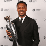 Chuba Akpom with PFA Championship Players' Player of the Year trophy