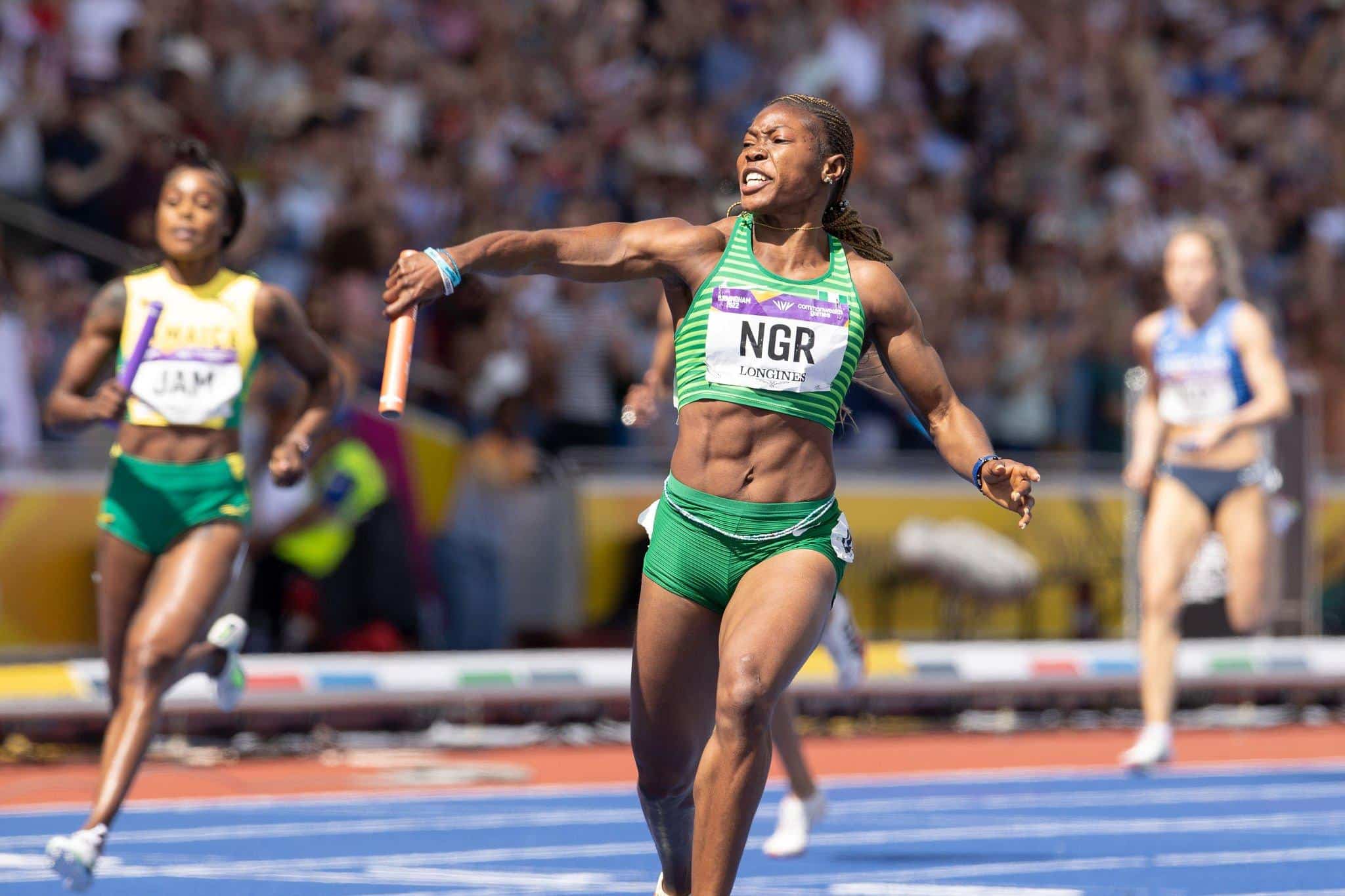 Grace Nwokocha win Commonwealth Games relay gold