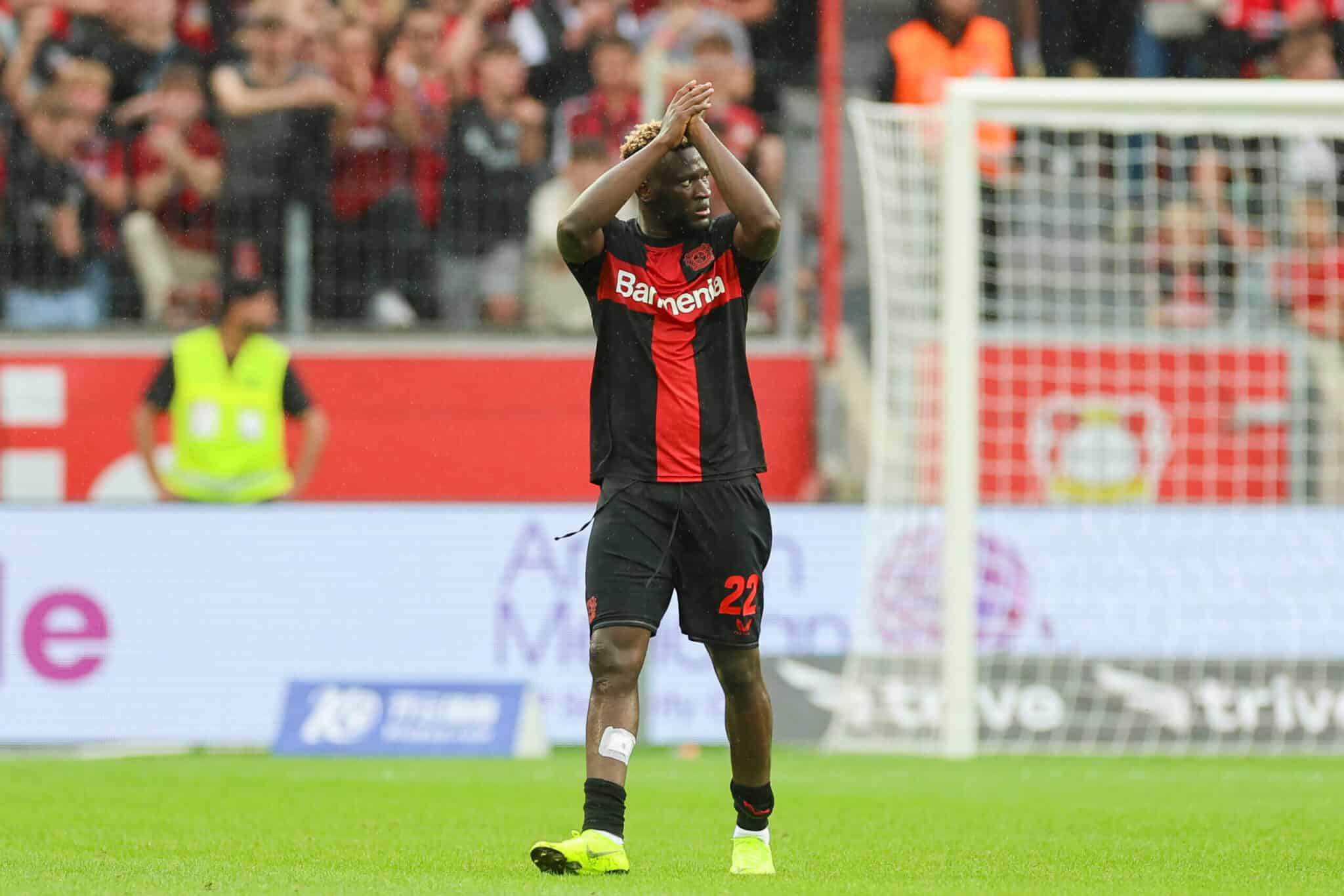 Boniface may leave Leverkusen as Ten Hag picks Schick