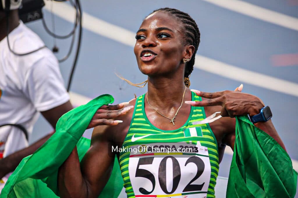 Tobi Amusan runs Season-Best 12.24s, finishes 2nd at Paris Diamond League