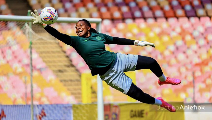 Nnadozie's six saves not enough as Spurs pip Brighton 1-0