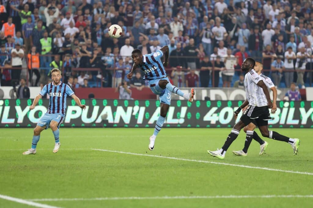 Onuachu during his loan spell at Trabzonspor