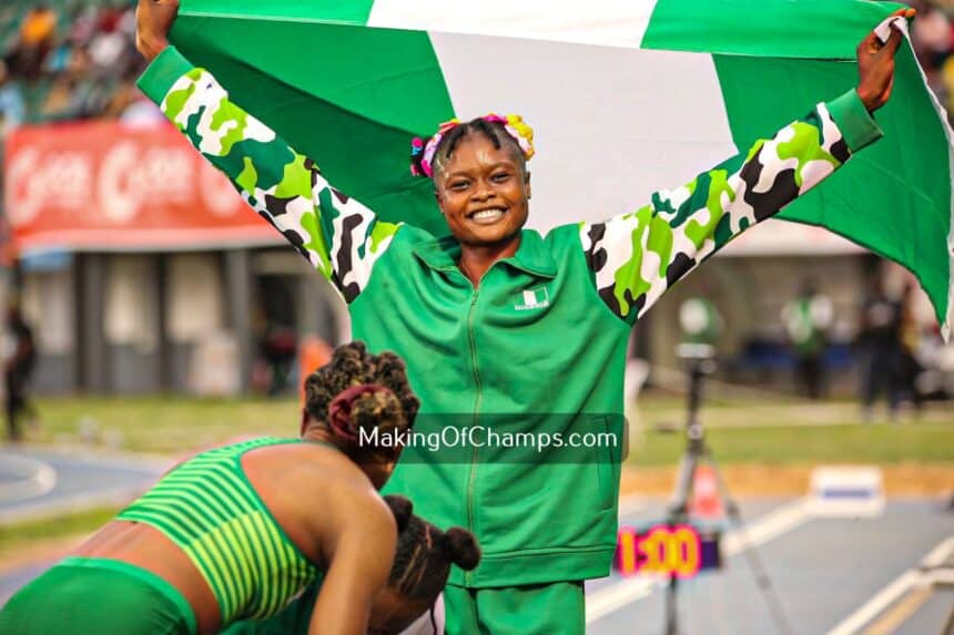 Nigeria wins CAA Region II Senior Athletics Championship in Ghana