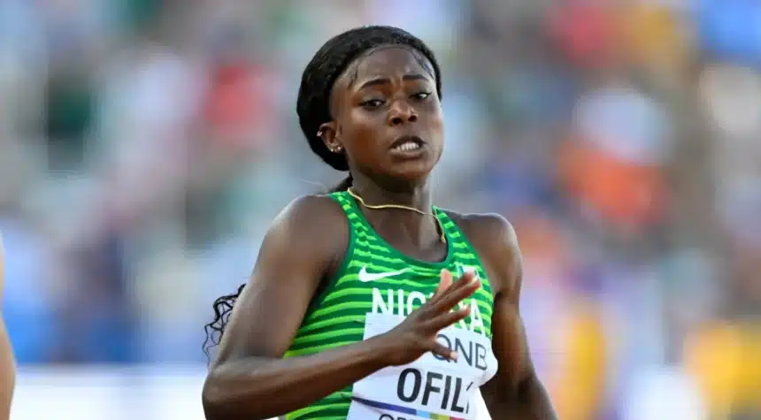 Favour Ofili storms into Olympics 200m semi-final
