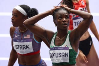 Tobi Amusan miss Olympics 100m hurdles final