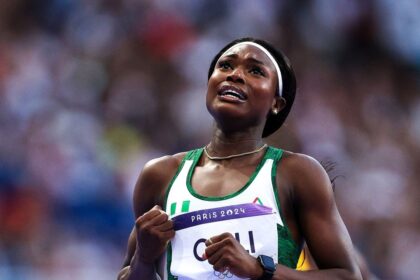 BREAKING: Favour Ofili finishes 6th as Gabby Thomas wins 200m Olympic gold