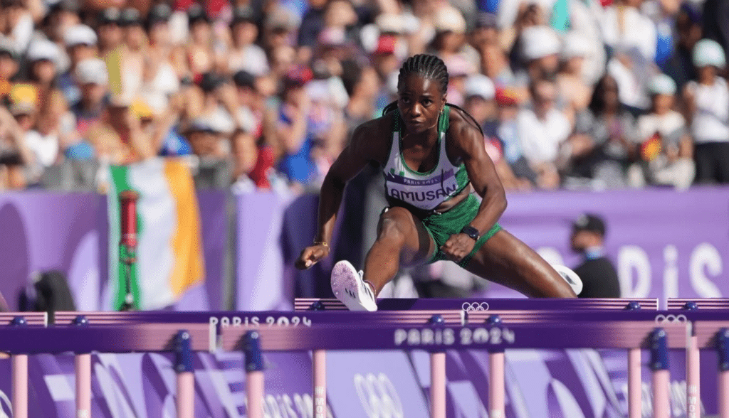 Tobi Amusan Paris 2024 Olympics