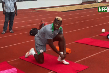 Full house as Victor Osimhen joins Super Eagles camp