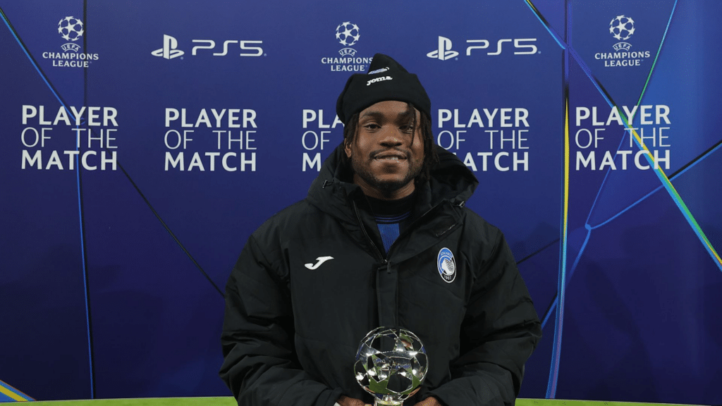 Ademola Lookman Champions League MOTM