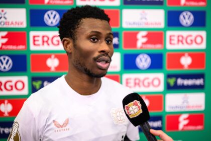 Tella credits Boniface, Schick for decisive goal in Leverkusen's win over Bayern