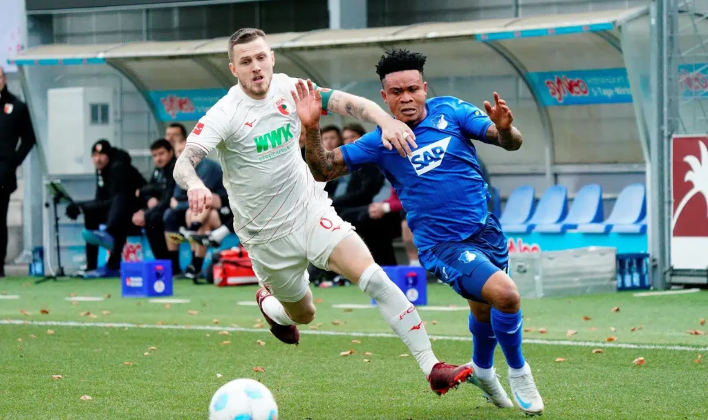 Gift Orban in action for Hoffenheim