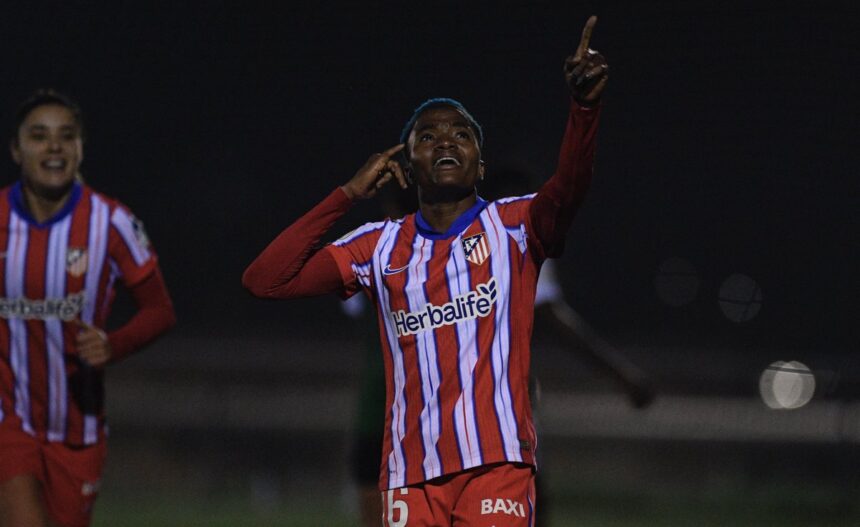 Rasheedat Ajibade strikes in extra time as Atlético advance to Copa de la Reina semis