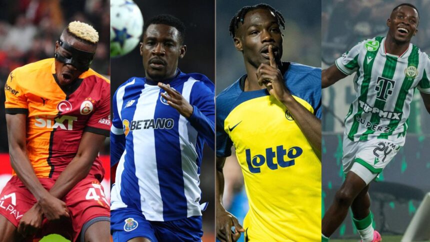 Four Nigerians who crashed out Europa League playoffs