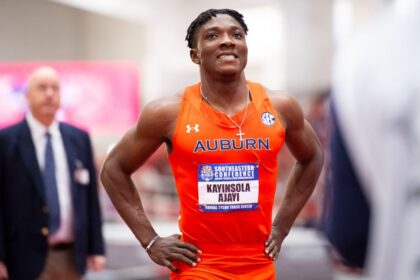 Ajayi runs 6.51s, moves up 4th in Nigeria’s all-time 60m list