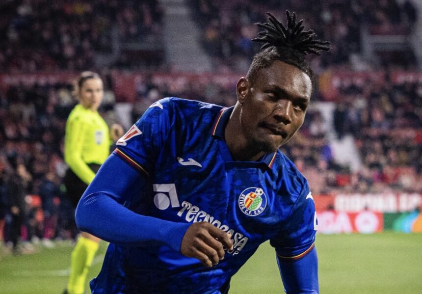 Chrisantus Uche scores to inspire Getafe’s 2-1 victory over Girona