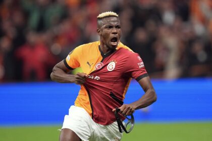Osimhen scores brace to secure late win for Galatasaray