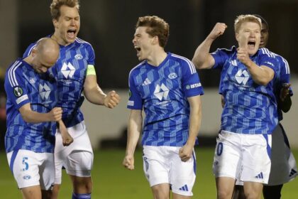 Daniel Daga makes Molde debut in Conference League win over Shamrock Rovers
