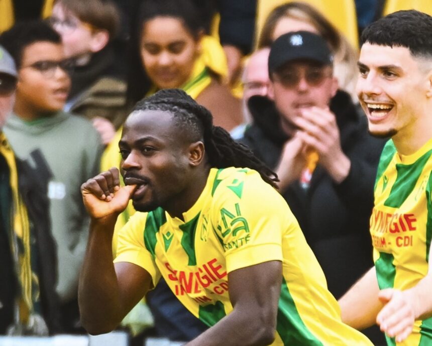 Nantes vs Lens: Moses Simon scores to help Canaris secure crucial 3-1 win