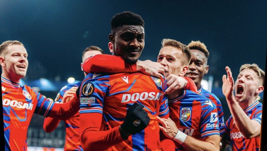Viktoria Plzen boss hails Durosinmi after Europa League double