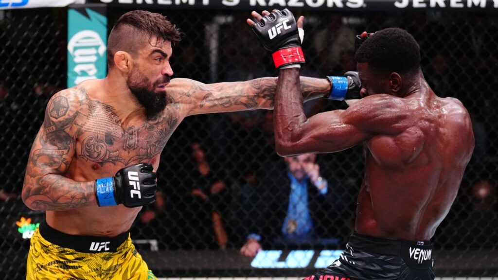 UFC: Chidi Njokuani destroys Zaleski dos Santos with devastating knee KO