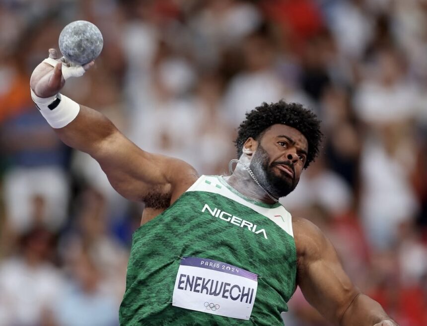 World Indoor Championships: Enekwechi finishes fifth in shot put event