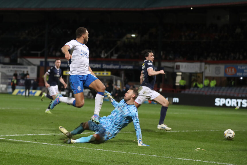 Dundee vs Rangers: Dessers scores winner to complete late comeback victory