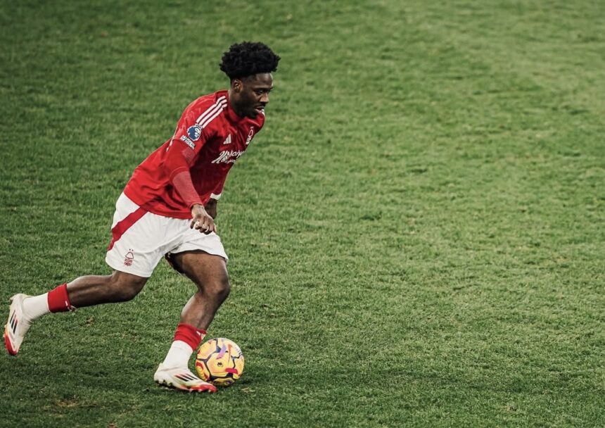 Aina celebrates 50th appearance for Forest with FA Cup progress