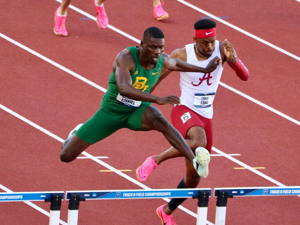 Nathaniel Ezekiel makes history again — breaks 400mH national record twice in two days!