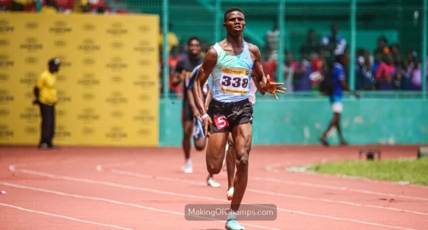 Badmus, Sonny shine in junior 400m at MTN CHAMPS Benin Classics