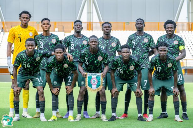 Kparobo Ariehi strikes as Flying Eagles edge Egypt 2-1 in friendly ahead of U-20 AFCON