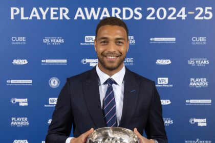 Cyriel Dessers receives Sam English Bowl award as Rangers’ top goalscorer