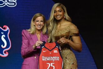 Kiki Iriafen drafted No. 4 overall by Washington Mystics in 2025 WNBA Draft