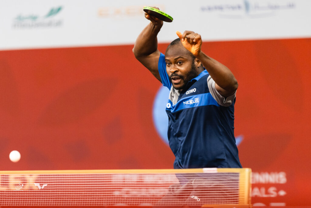 Quadri Aruna at ITTF World Championships