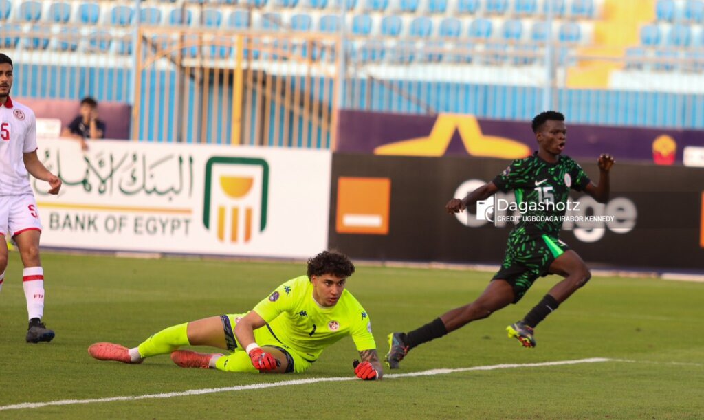 Flying Eagles edge Tunisia 1-0 in U-20 AFCON opener