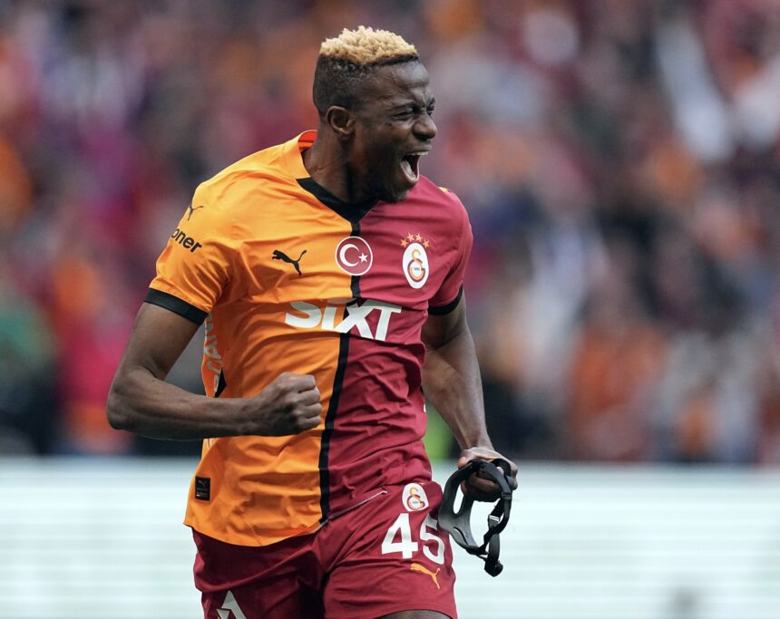 Osimhen bags brace as Galatasaray trash Sivasspor to edge closer to Super Lig title