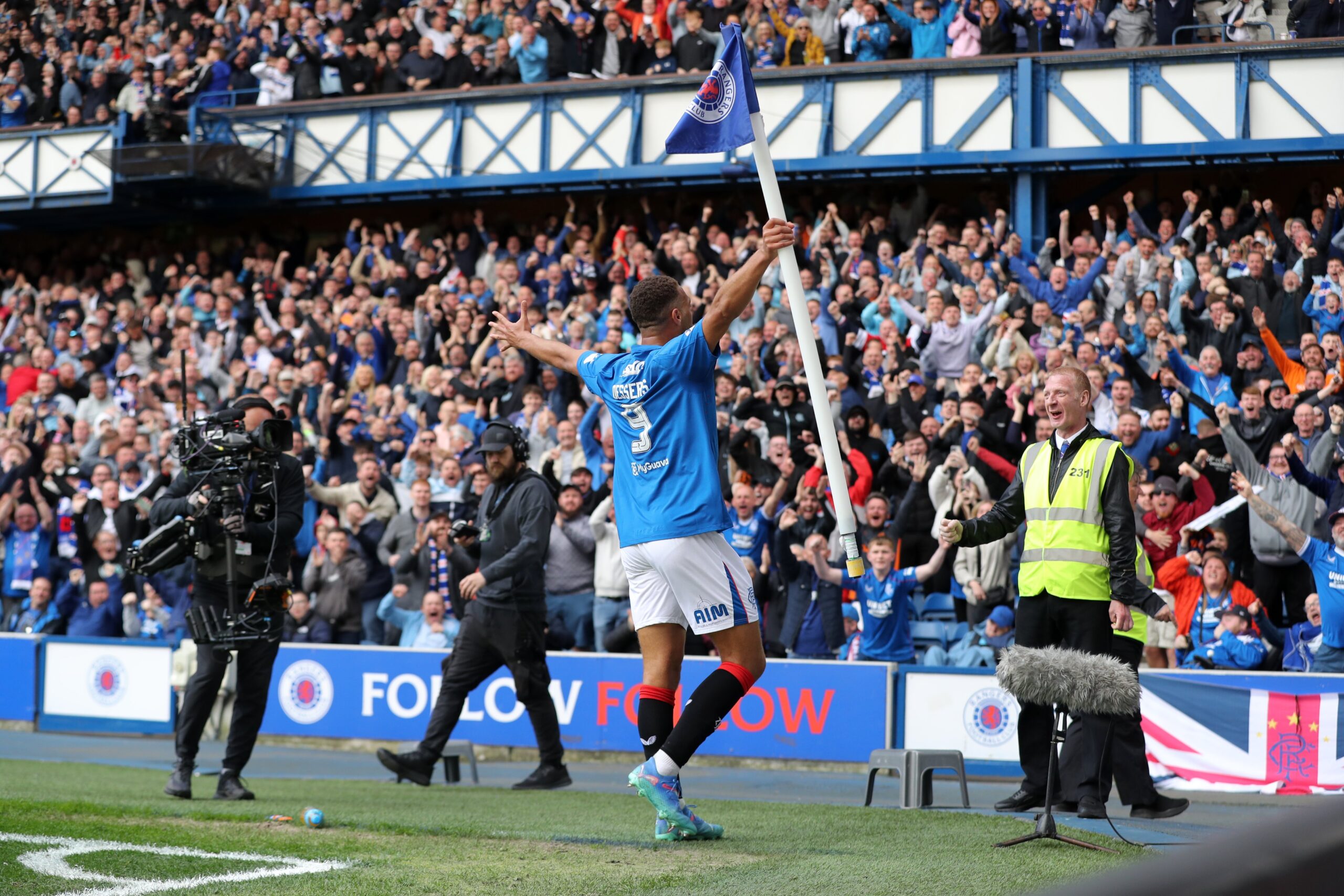 Rangers vs Celtic: Dessers scores 25th goal of the season, Balogun returns to action in derby stalemate