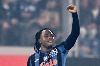 Lookman scores 20th goal of the season as Atalanta beat Roma to secure Champions League qualification