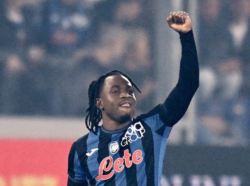 Lookman scores 20th goal of the season as Atalanta beat Roma to secure Champions League qualification