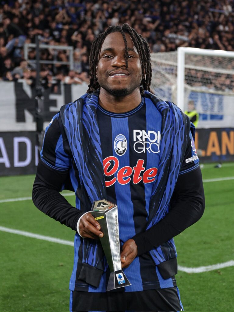 Lookman scores 20th goal of the season as Atalanta beat Roma to secure Champions League qualification