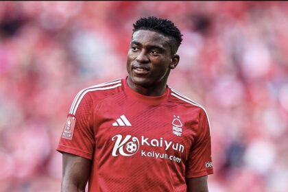 Forest coach Nuno gives update on Awoniyi after surgery, induced coma