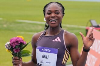 Favour Ofili breaks women’s 150m World Record at Atlanta City Games