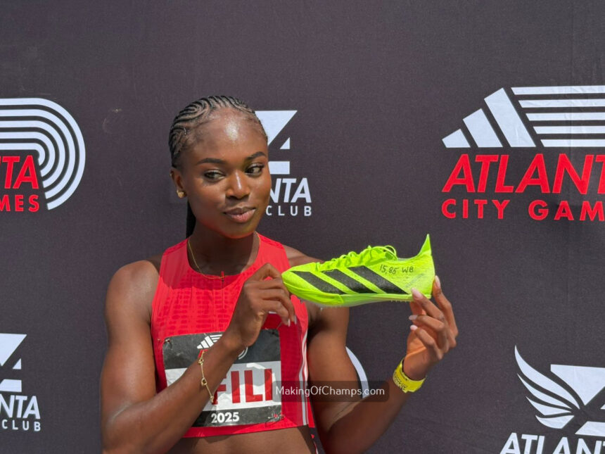 ‘It’s all God’ - Favour Ofili on breaking Women’s 150m World Record