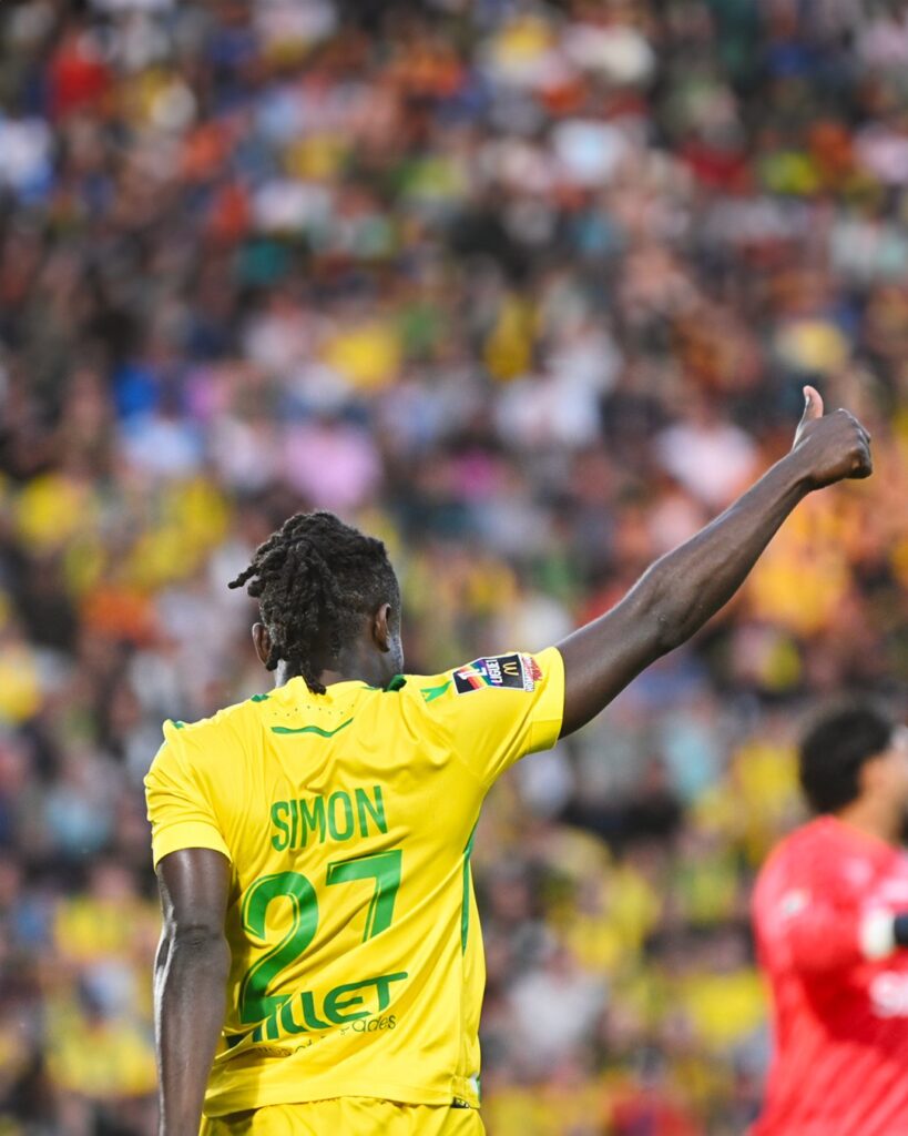 Moses Simon leads Nantes to crucial 3-0 win, securing Ligue 1 survival
