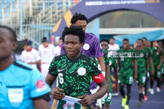 Flying Eagles captain Bameyi included in U-20 AFCON team of the tournament