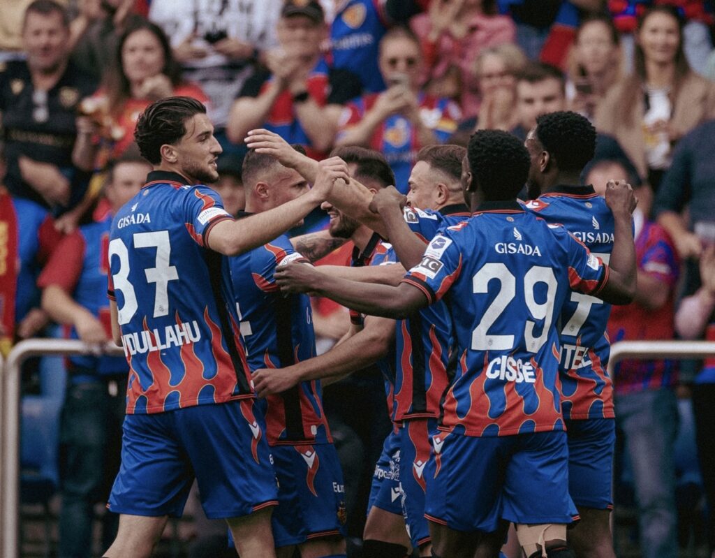 Otele scores as Basel celebrate 21st league title with 4-0 victory