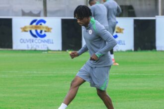 Brentford youngster Benjamin Fredrick trains with Super Eagles ahead of Unity Cup Final